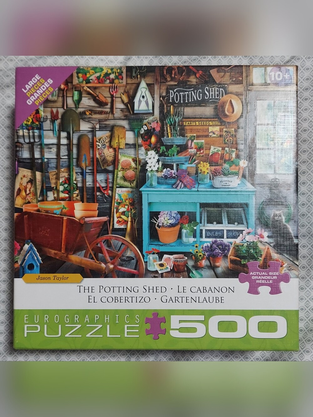 Eurographics Jason Taylor "The Potting Shed" - 500 Piece Puzzle